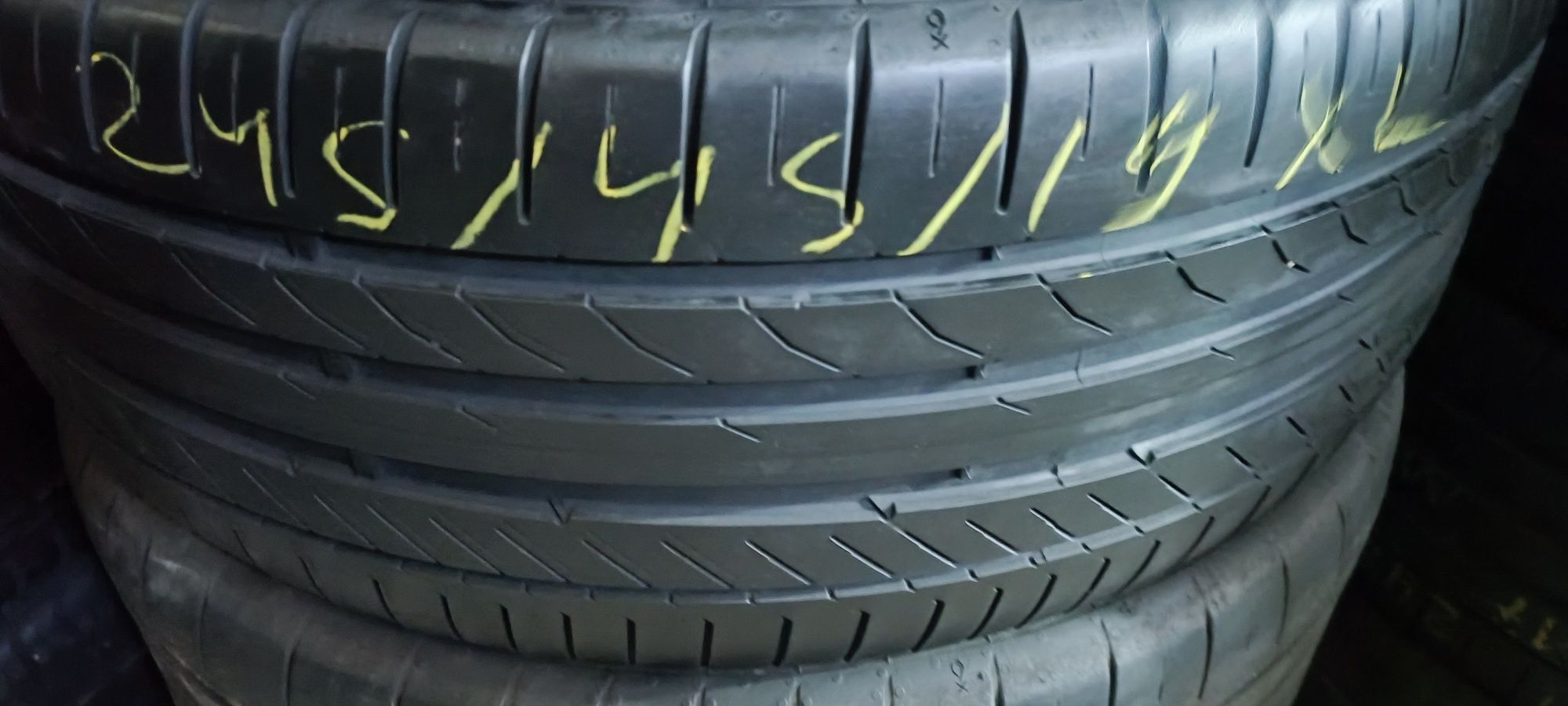 245/45 R19 Continental Conti Sport Contact 5  Літні шини б/у СКЛАД