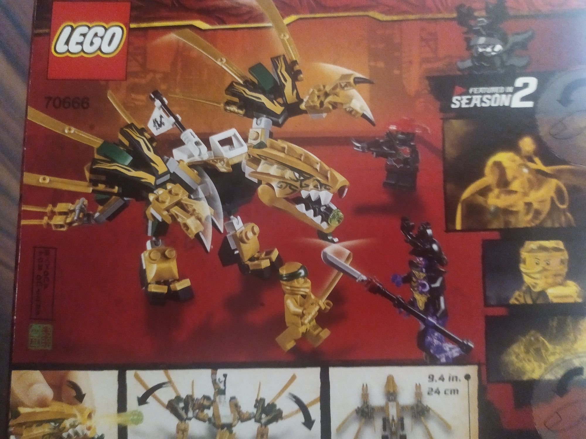 Lego 70666 Ninjago - The Golden Dragon