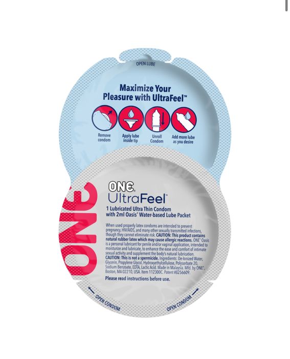 ONE UltraFeel 2-in-1 Pack 1/40 шт презервативи