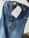 Sukienka Balmain jeansowa L logowana