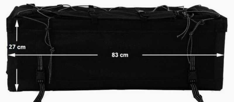 Mala semi-rígida moto4  bagageira topcase atv quad mota