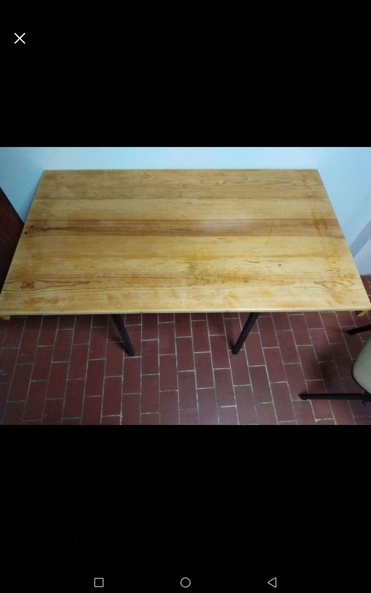 Secretária/mesa em madeira