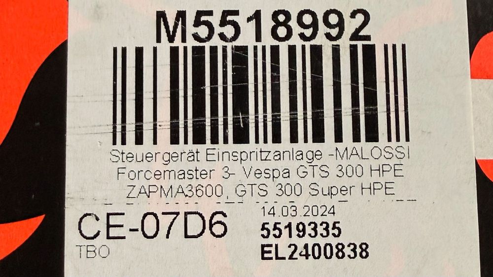 Malossi Forcemaster 3 por Vespa GTS 300