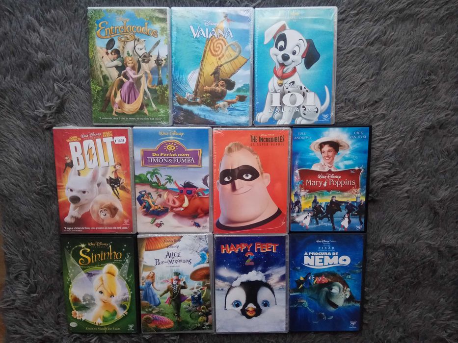 Filmes Disney em dvd