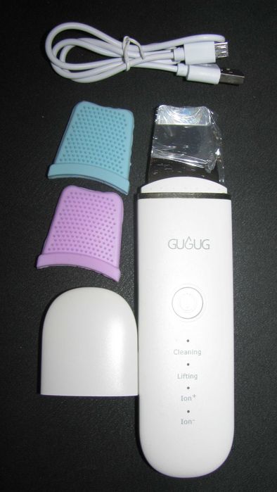 Ультразвуковий уз скрабер чищення обличчя омолодження шкіри ліфтингу