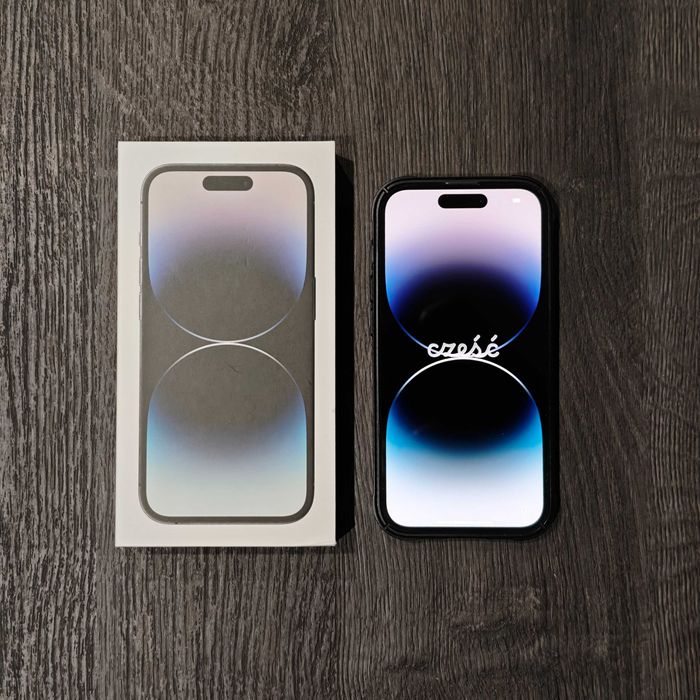 Iphone 14 Pro 128gb midnight black 83% bateria zbite plecki REZERWACJA