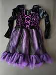 Strój Czarownicy Halloween dziewczęcy H&M 134/140