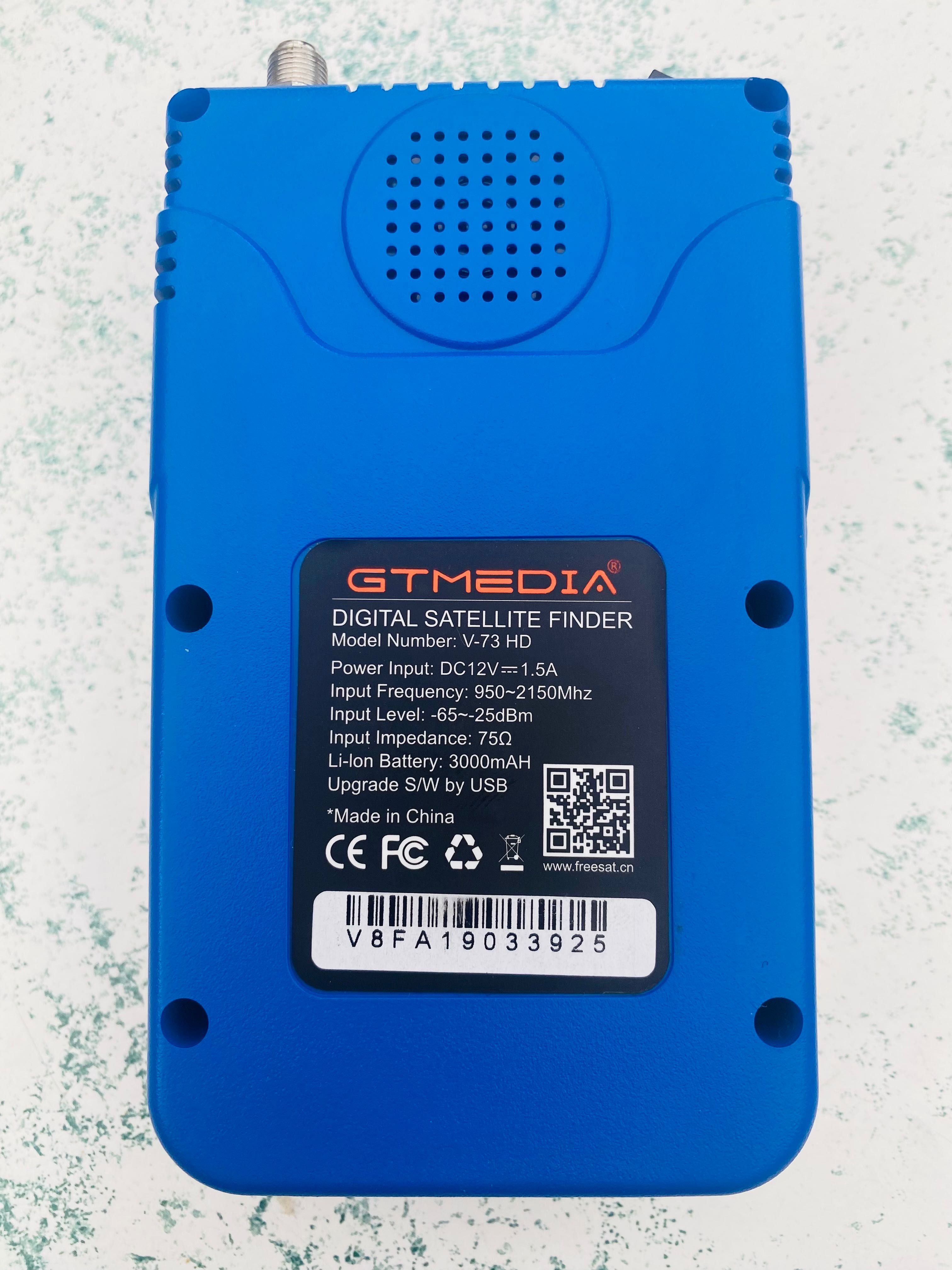 Miernik sygnału satelitarnego GTMEDIA V-73 HD