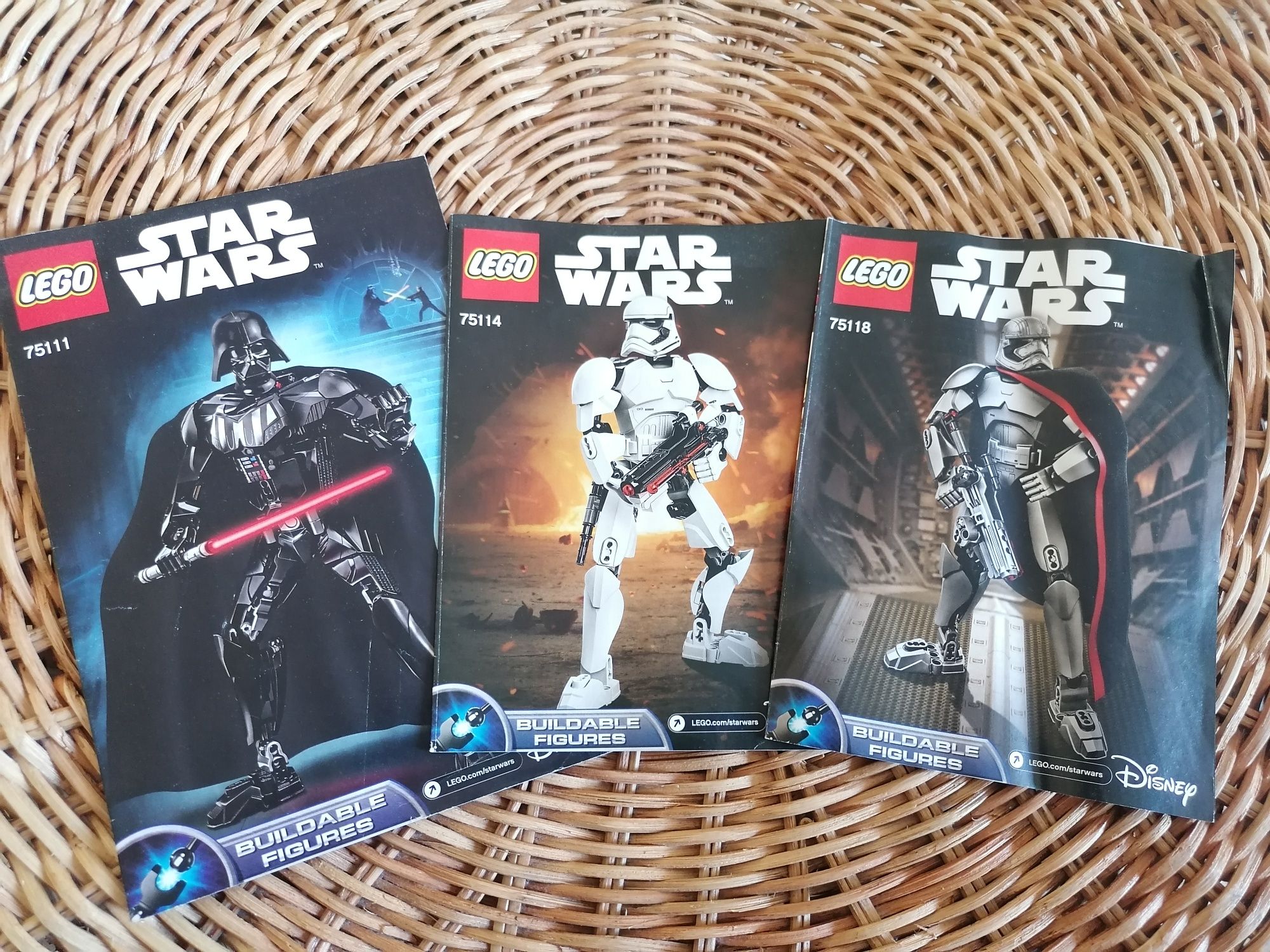 Figuras Star Wars Darth Vader- Stormtrooper- Captain Phasma