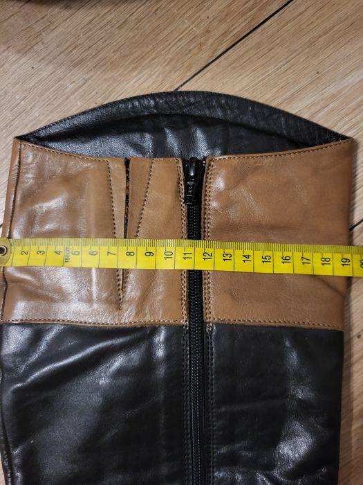 Kozaki Kazar skóra naturalna