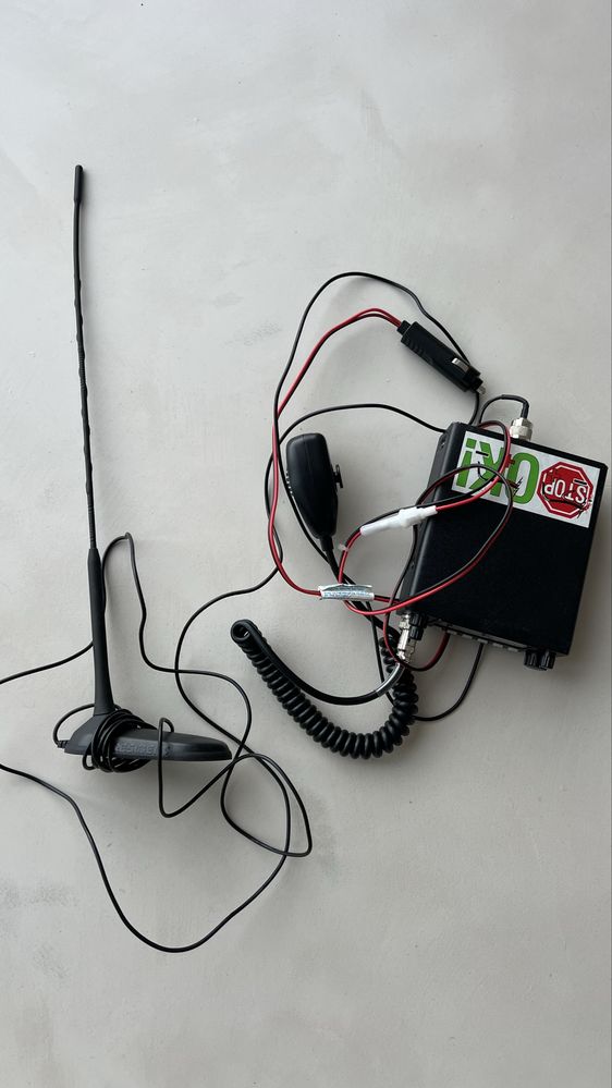 cb radio president johnny 3 Sprzedam komplet
