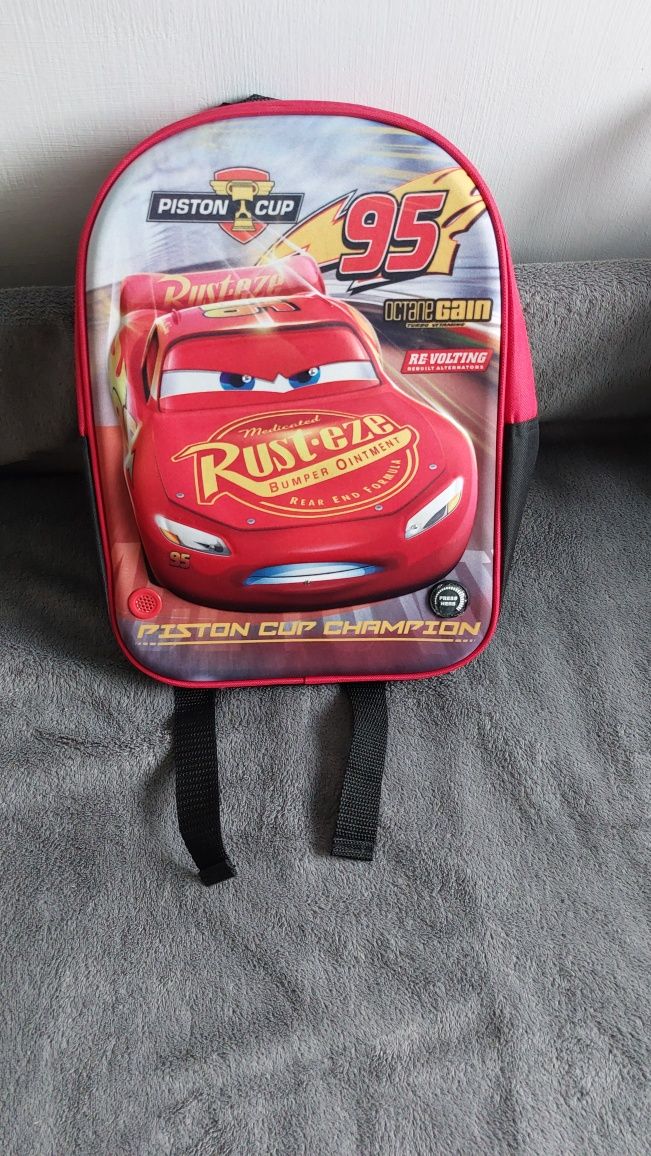 Plecak przedszkolny na wycieczkę Zygzak Cars