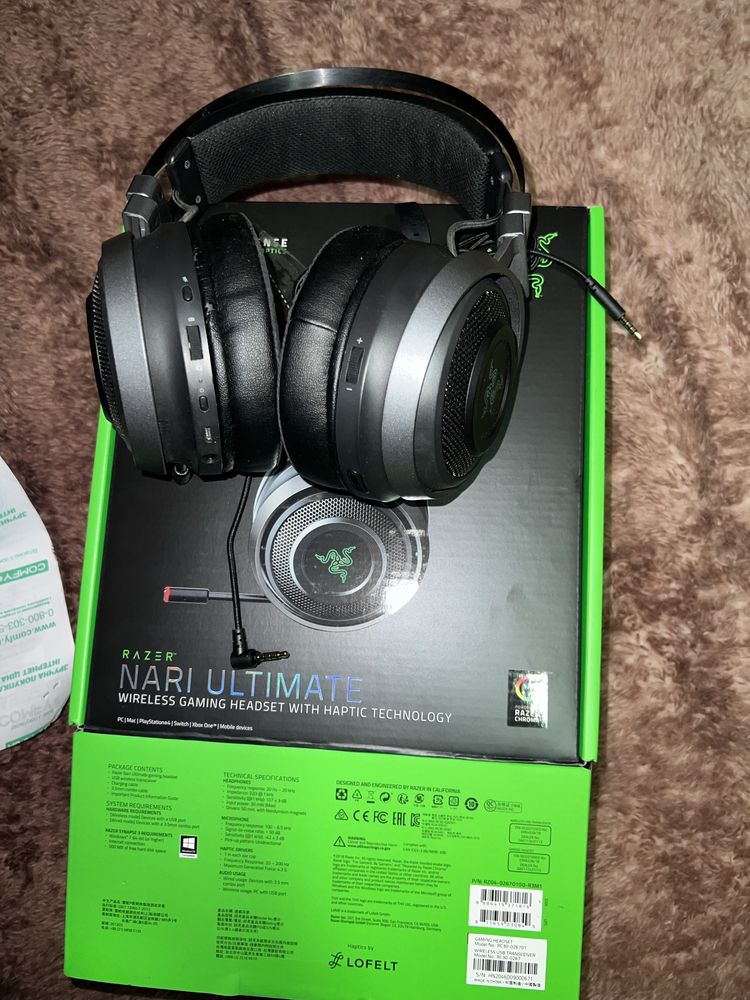 Беспроводные наушники razer