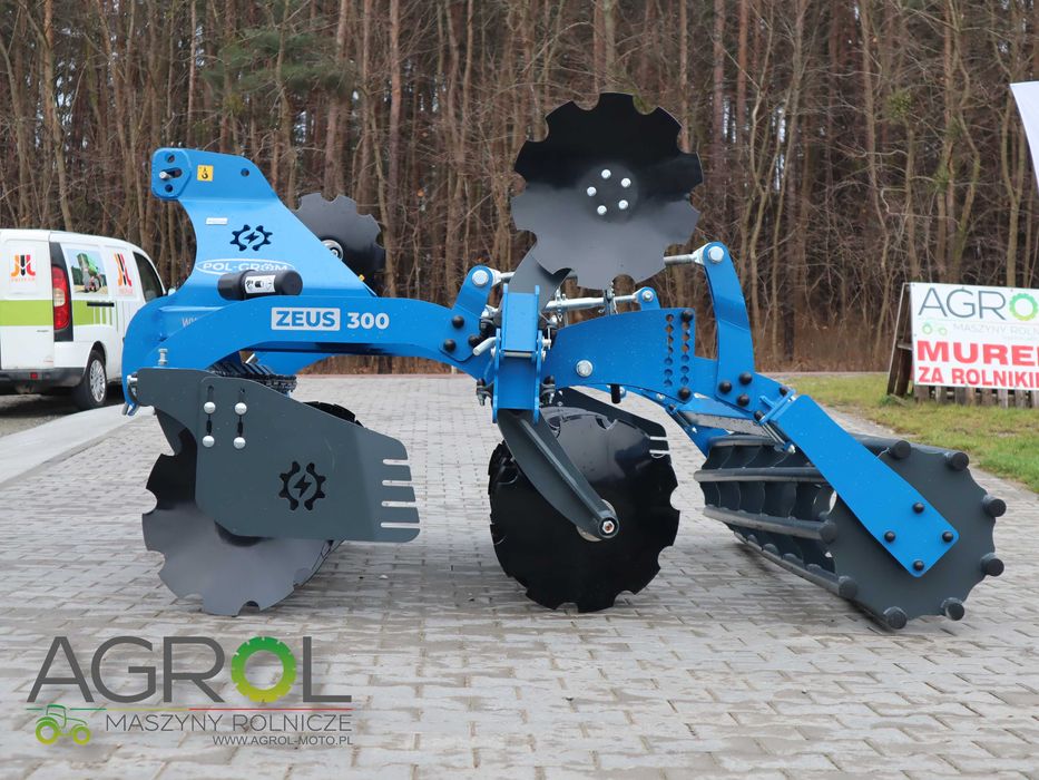 Brona talerzowa  PolGrom BTZ Zeus  2.5, 2.7, 3.0 M Btl Agrofaktory