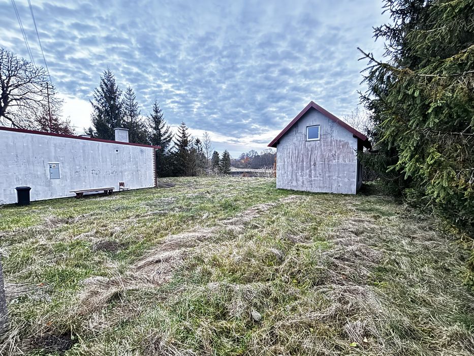 Szprzedam budynek handlowo usługowy wraz z budunkiem mieszkalnym
