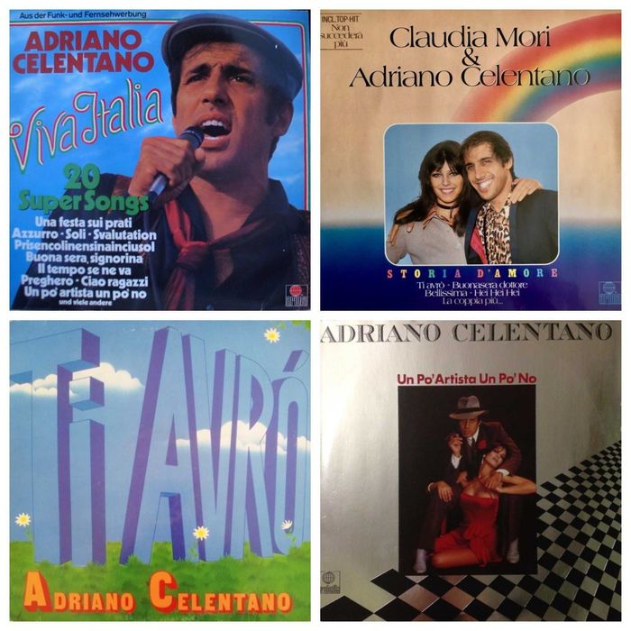 LP Итальянцы 80х Pupo,Gazebo,Celentano,Al bano &R.Power,Ricchi Poveri