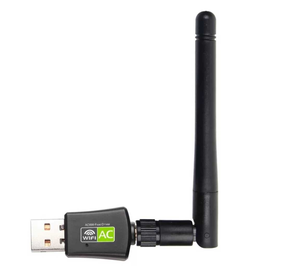 Мощный двухдиапазонный (2.4G+5G) USB WiFi 802.11ac адаптер