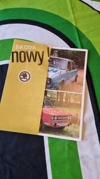 Folder skoda prospekt PRL