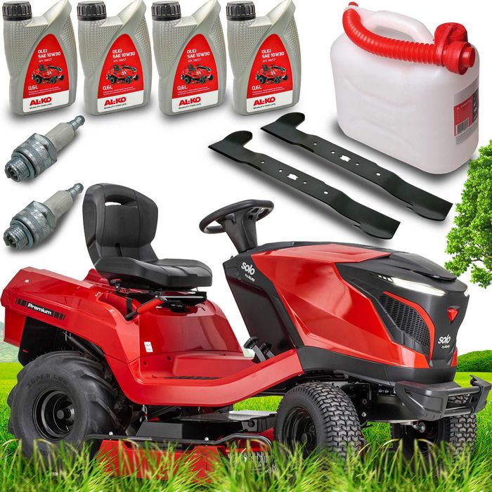 Kosiarka TRAKTOREK Spalinowy AL-KO 110cm 2 CYLINDRY AGREGAT Rolniczy