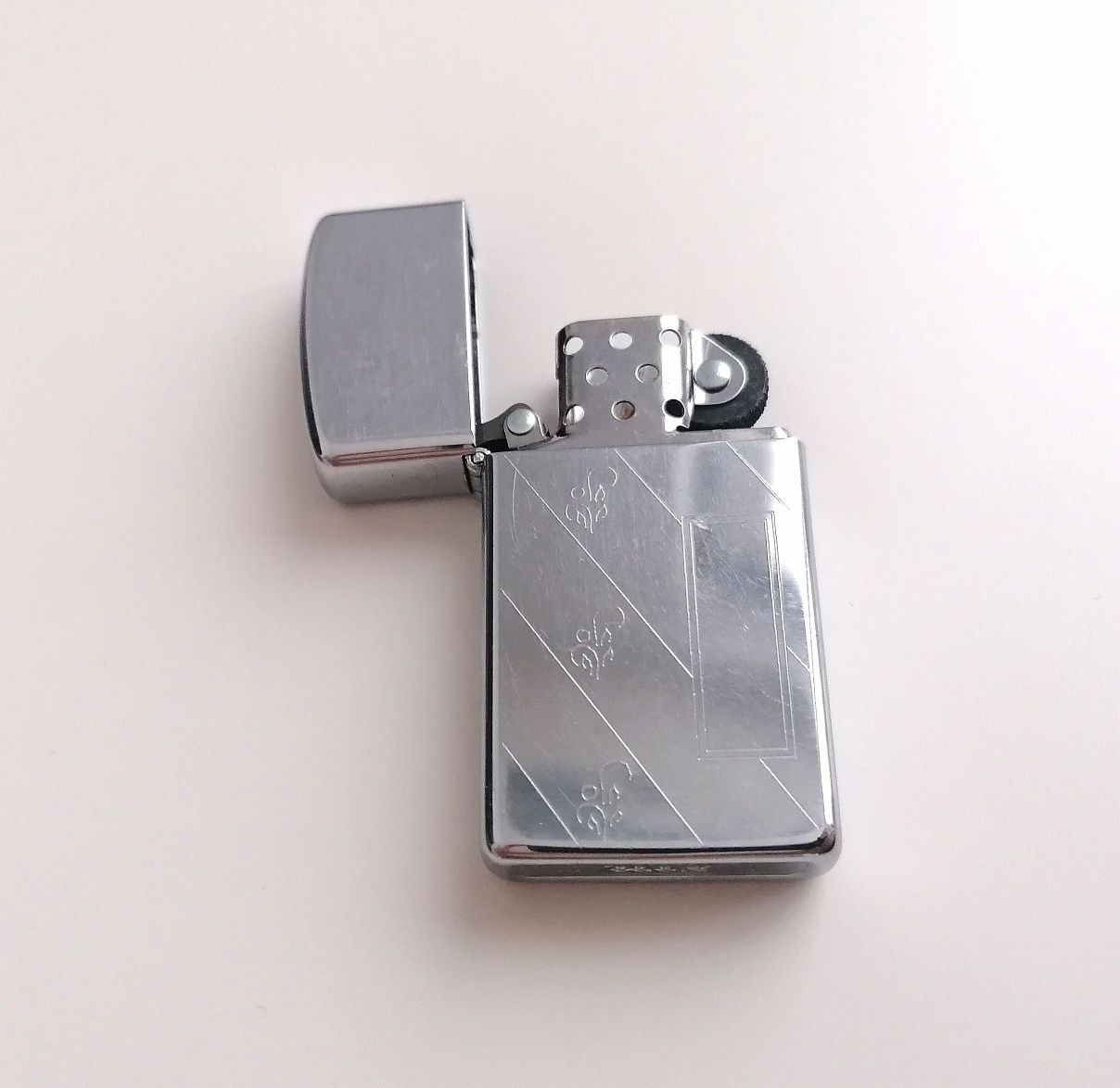 Zippo Slim Diagonal z 1988 roku jak nowa