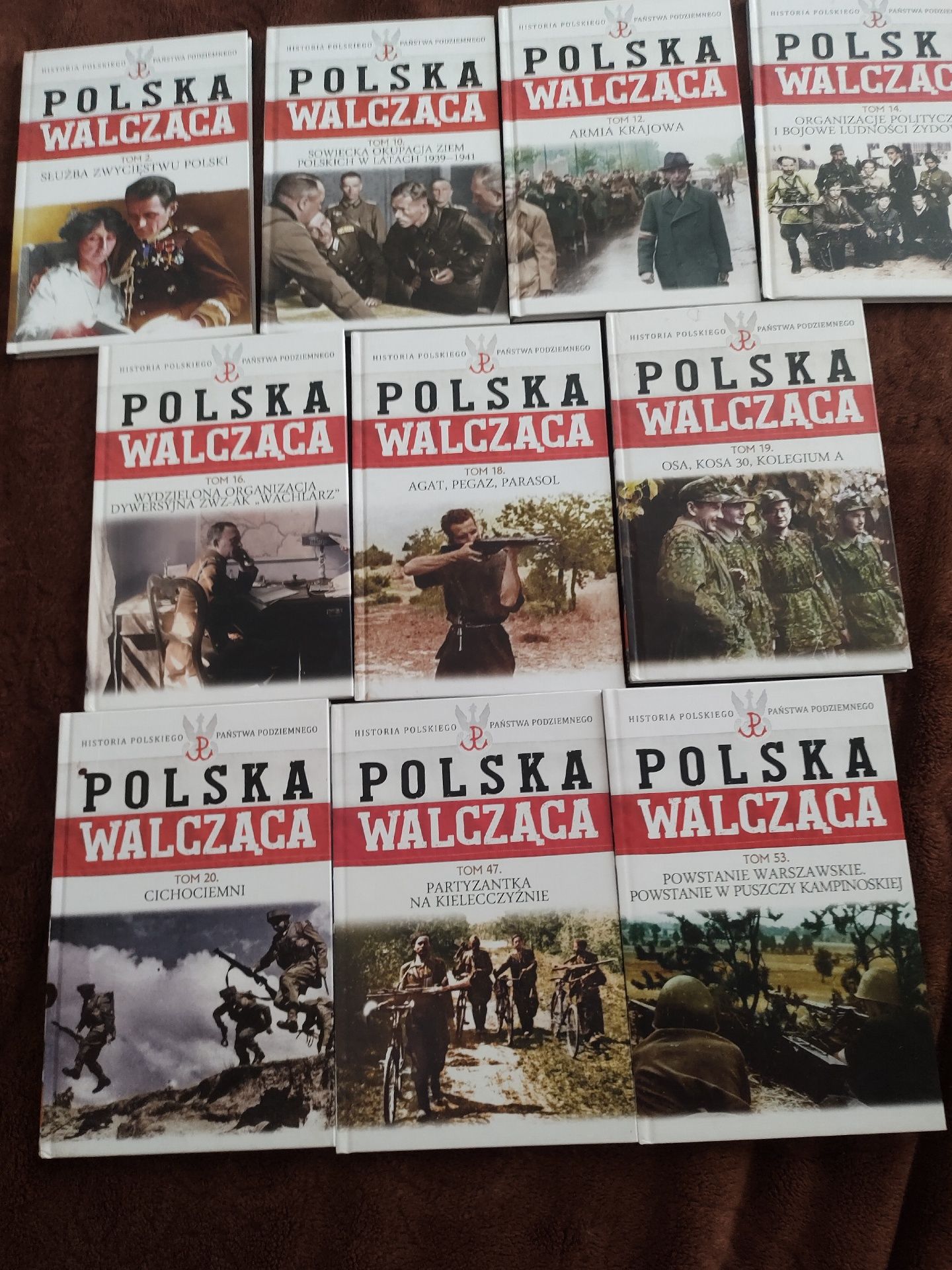 Polska walcząca tom 2, 10,12,14,16,18-20,47,53