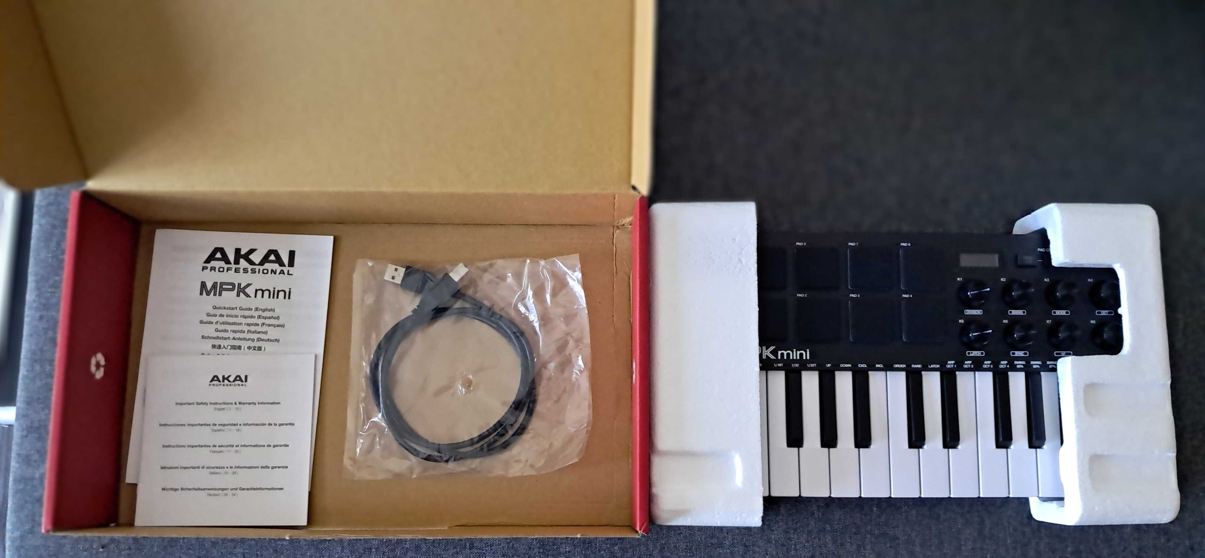 Akai MPK Mini Mk3 - Como novo