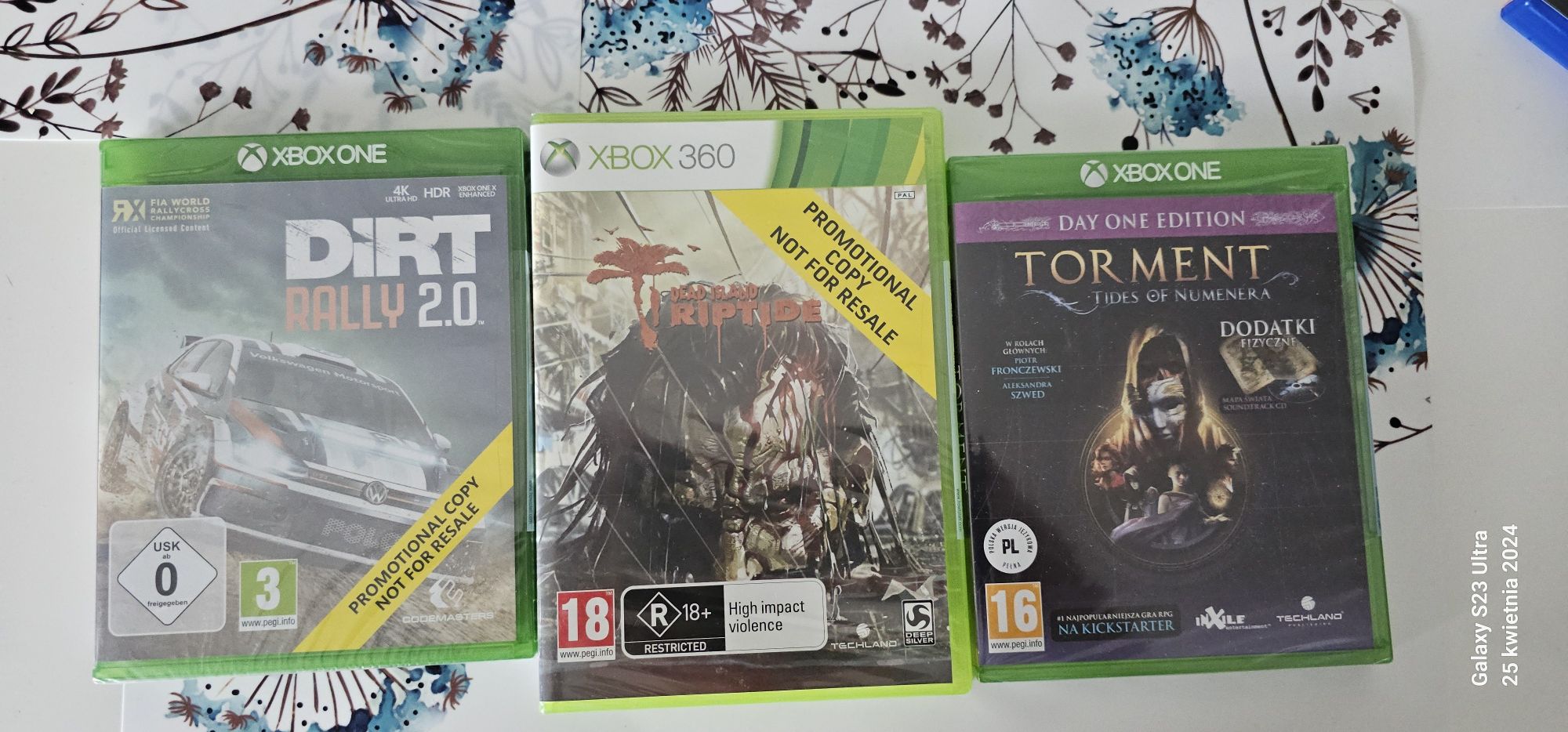 Gry Xbox nowe w folii