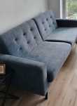 Sofa Nova 3F Sweetsit Gala Collezione + taboret TBS