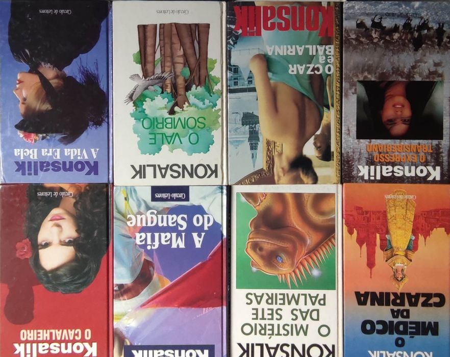 Livro . Lote Livros Konzalik - Diversos - Ref: CE 0