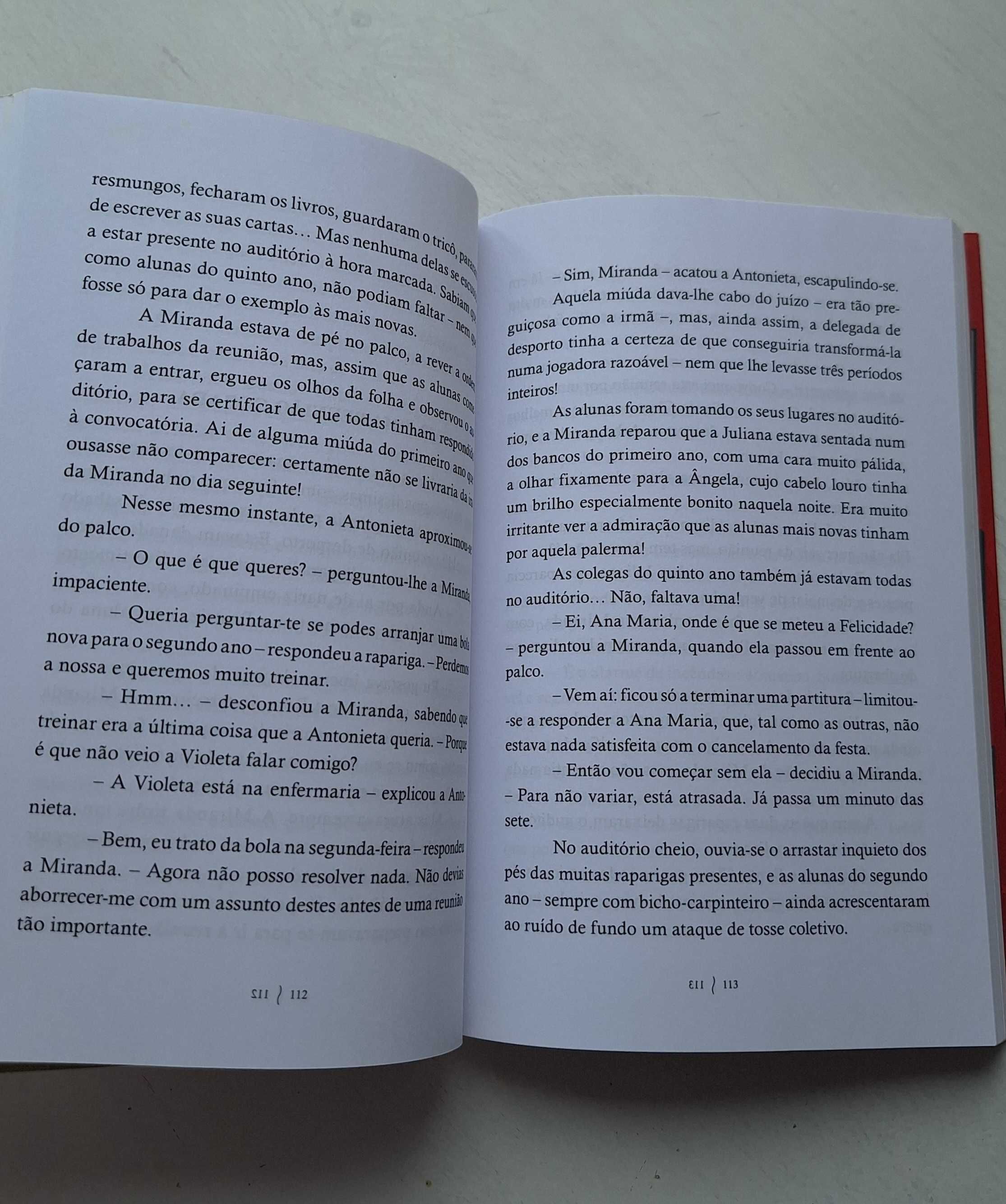 Livro " O quinto ano no Colégio de Santa Clara" - As gémeas