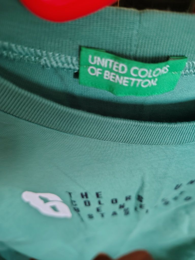 T shirt manga comprida Benetton