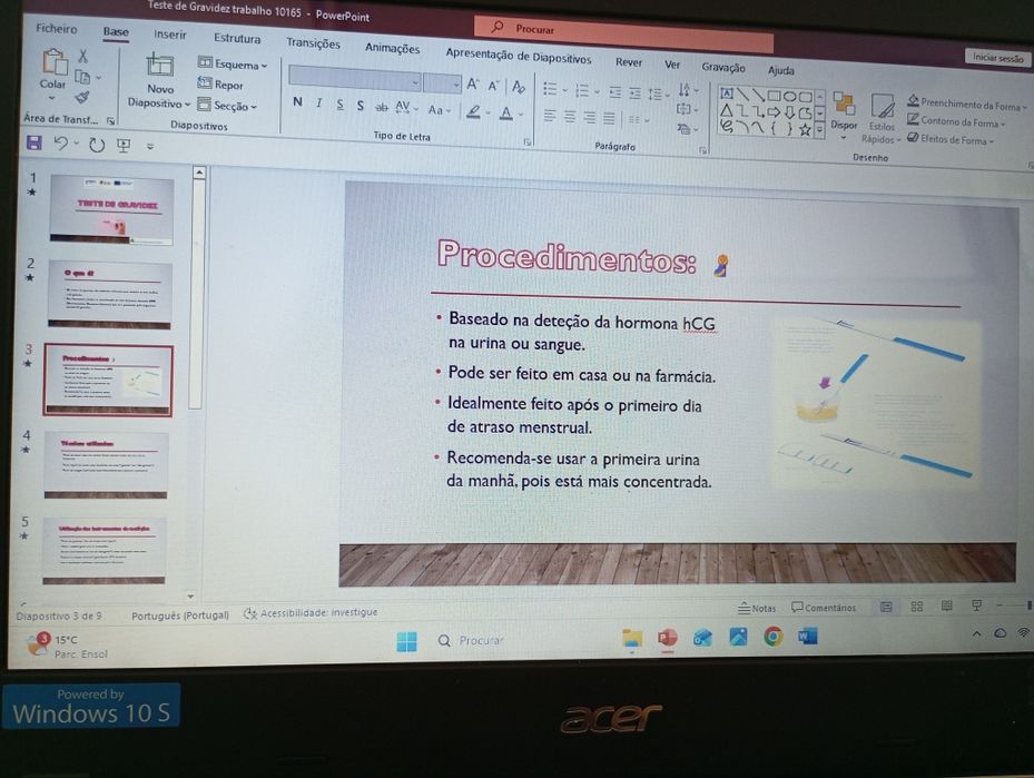 Revisão e Currículos