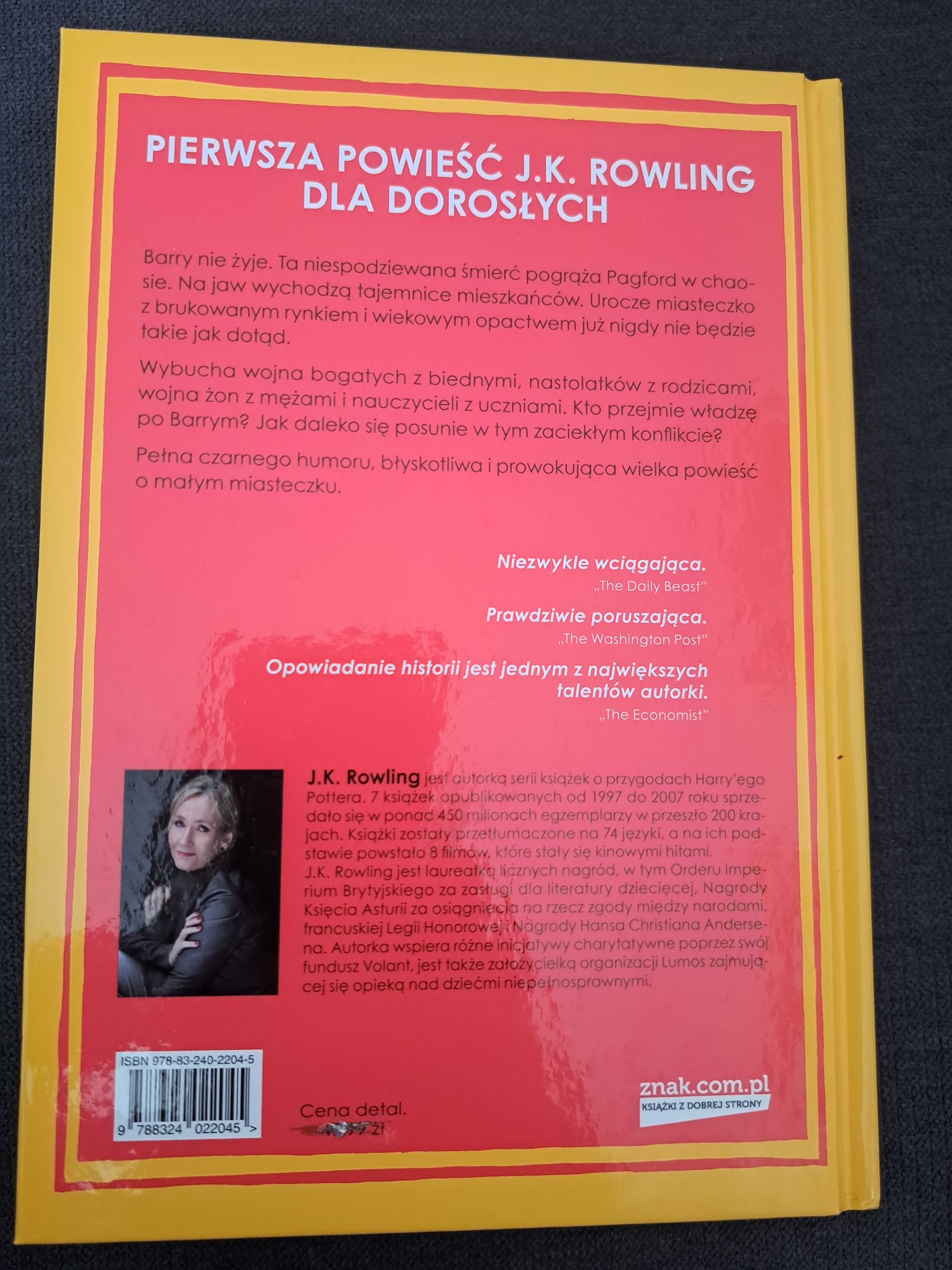 Trafny wybór (Twarda Oprawa) - J.K. Rowling