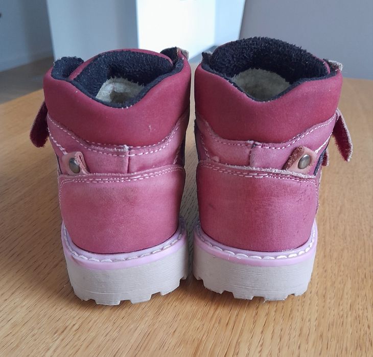 Trapery zimowe ocieplane dziecięce rozm 27