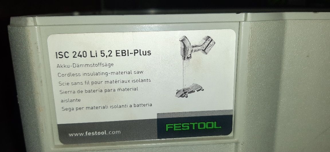 FESTOOL isc 240li 5.2EBI-SET-FS