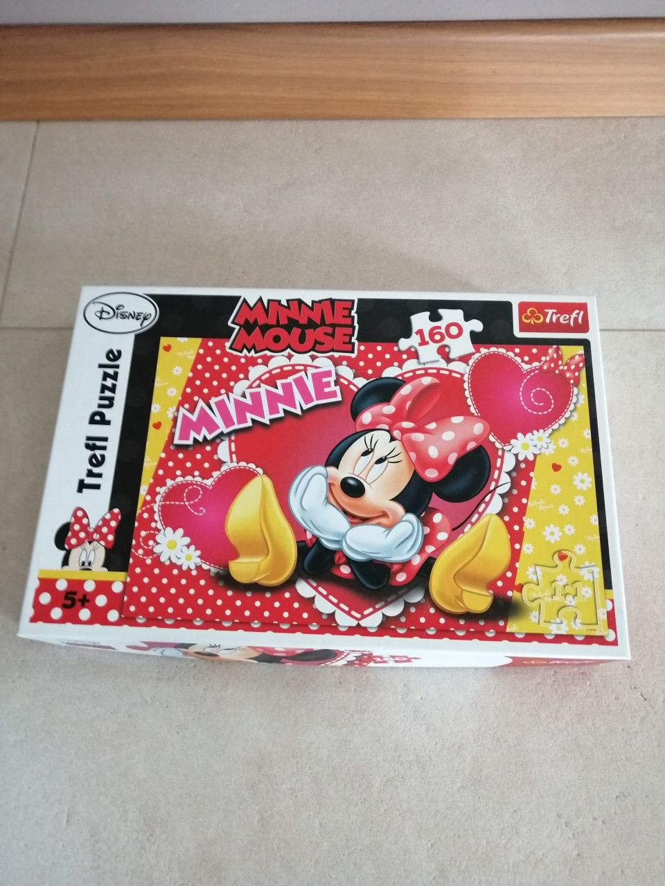 Puzzle myszka Minnie wiek 5 +