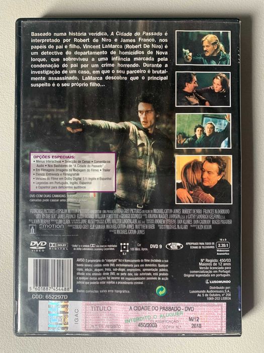 [DVD] A Cidade do Passado (City by the Sea)