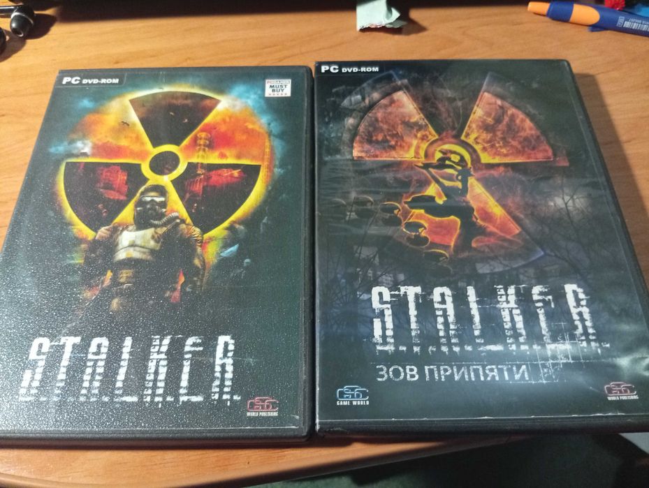 DVD Stalker и сталкер зов Припяти плюс сборник рассказов