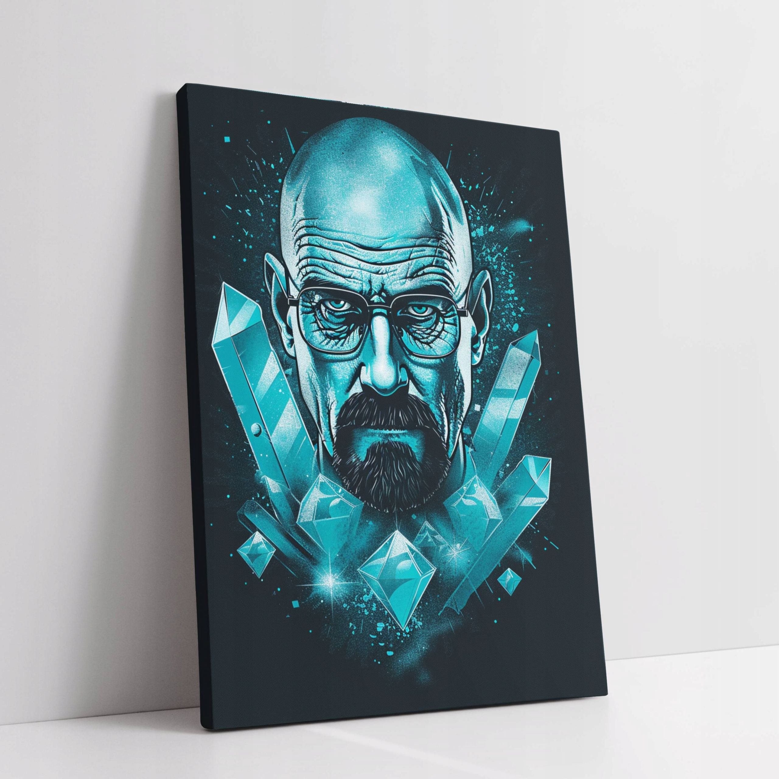 Obraz na płótnie Walter White - Mistyczny Kryształ 30x40 cm