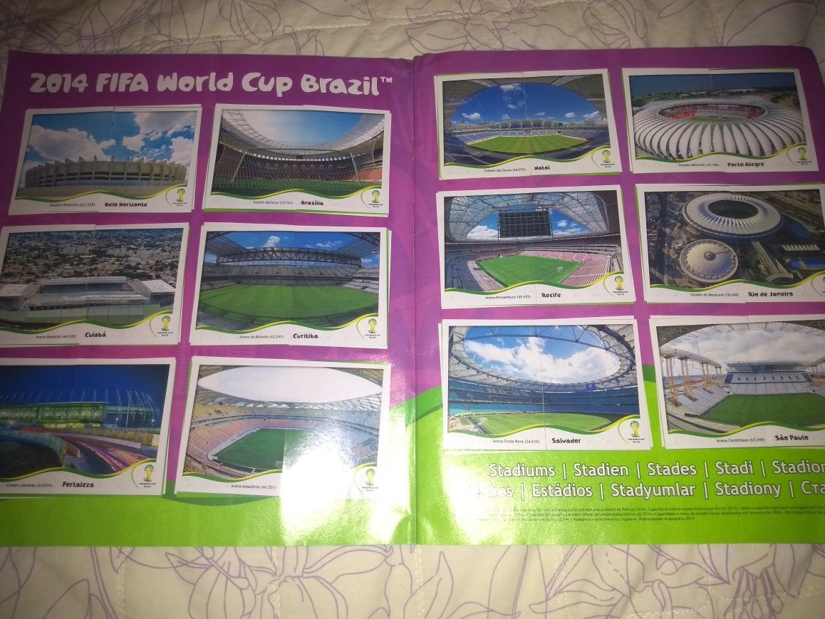 Album Panini Copa Rússia 2018