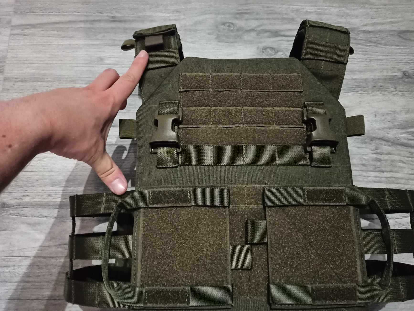 Kamizelka taktyczna Plate Carrier MAX Ranger Green