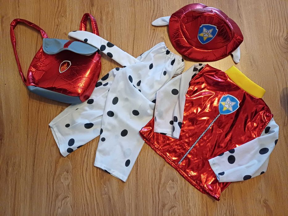 Strój psi patrol Marshall rozm S 2-4 lata
