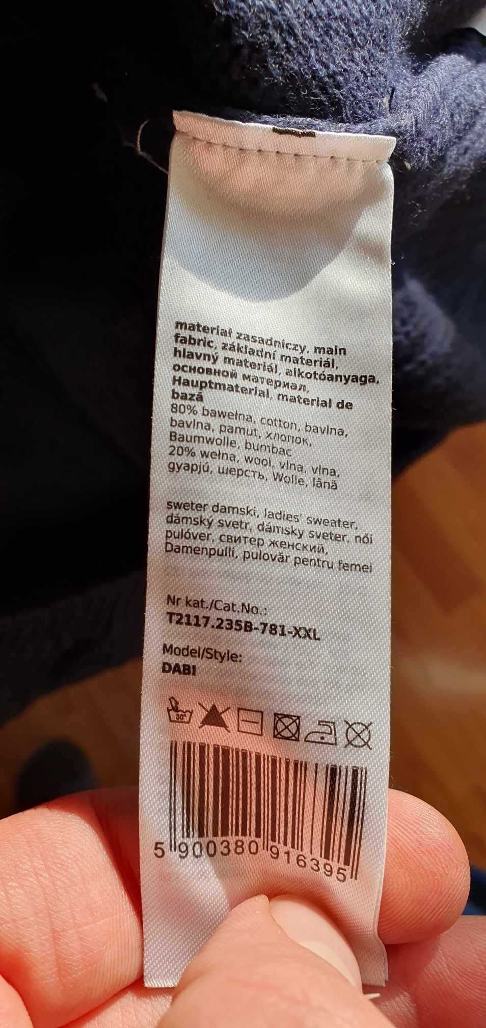 Tatuum Lekko Ażurowy Sweter, rozmiar XXL, Nowy z Metką