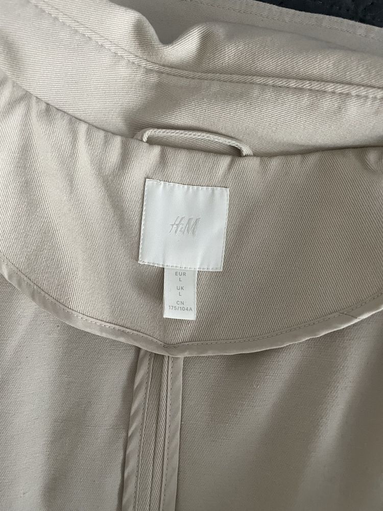 плащ пальто тренч H&M hm