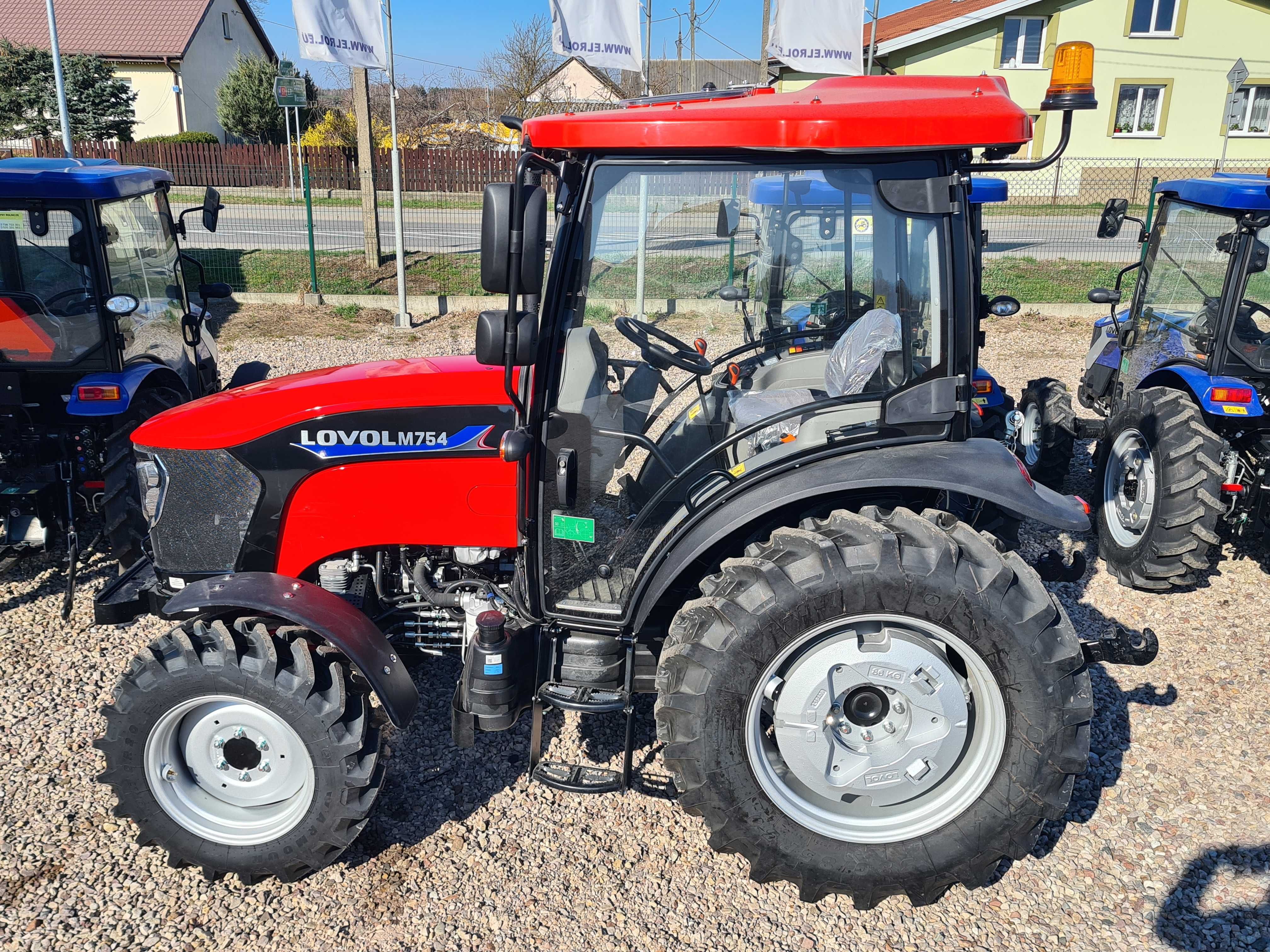 Lovol M754 moc 75-85KM KREDYT 0% Rewers Klima Radio Pod Program PROW