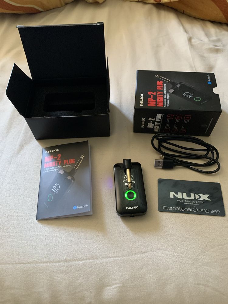 Nux mp 2 mighty plug. Wzmacniacz słuchawkowy jak nowy