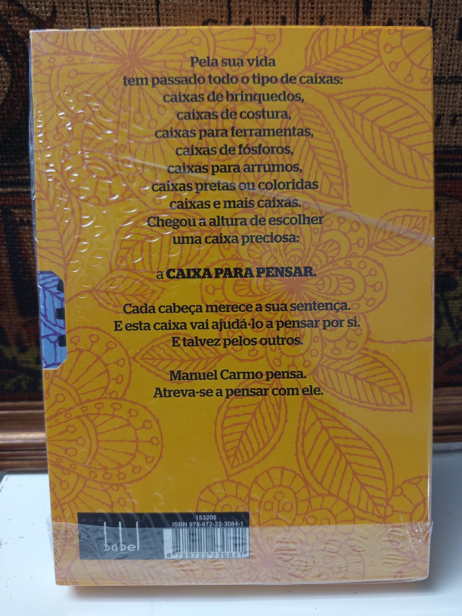 Livro caixa para pensar