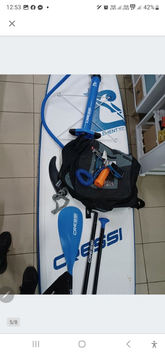 Deska nadmuchiwana Cressi Element SUP 10'2''