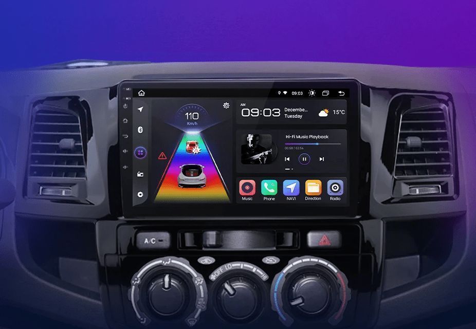 Radio Android dla Toyota Fortuner/Hilux Revo 1GB-32GB V1