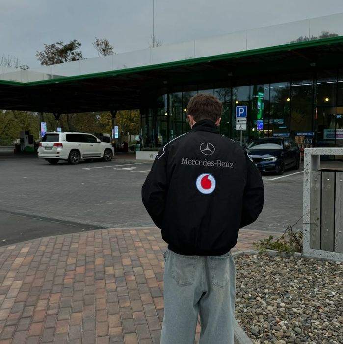 Бомбер Mersedes-Bens/Бомбер/Mercedes/Куртка Мерседес/Santander/Мерседе